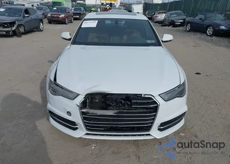 2016 Audi A6 3.0T Premium Plus z USA, uszkodzony, nr VIN WAUFGAFC1GN181598